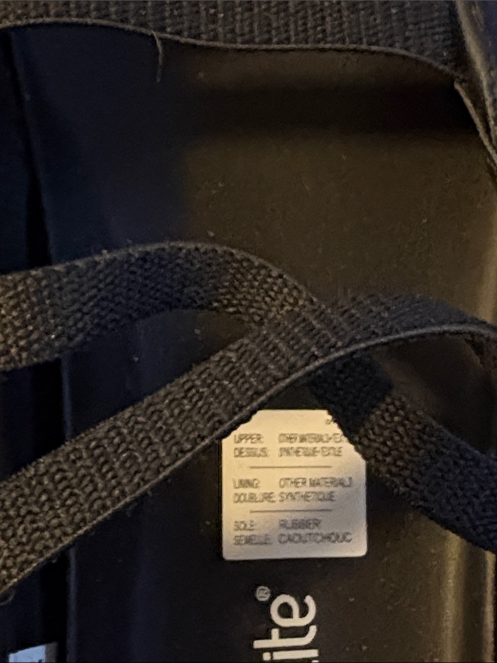 Puma Black Ortholite Strap Mary Jane Flats - Picture 4 of 4